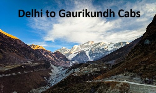 delhi to gaurikund cabs